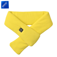 安居先森22D65防寒保暖自发热围巾USB充电 黄色(条)