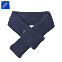 安居先森22D65防寒保暖自发热围巾USB充电 深蓝(条)