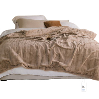 安居先森舒寐狐裘绒毯毛毯双人200*230cm 3500g D3652(条)