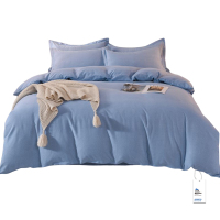 安居先森5A级纯棉磨毛双人床四件套床品D1735(套)