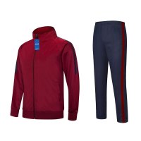 安居先森6806运动比赛套装 枣红色 M-4XL