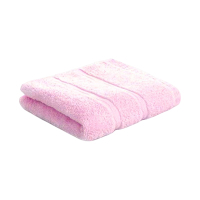 安居先森舒适柔软毛巾10条量贩装粉色
