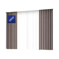 安居先森 韩国麻 宽1米*高2.8米 卧室客厅书房阳台宿舍遮光防晒隔热窗帘 1.00 米/个 (计价单位:个) 卡其色