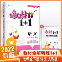七年级下册 物理 教科版 教材1+1全解精练 七八九年级下册 语数英物化生地政历人教版22版