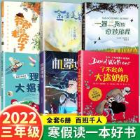 三年级全套六本 百班千人祖庆说2022寒假三年级下册小学生课外阅读大阅小森全6册
