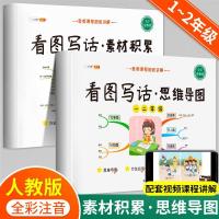 看图写话思维导图+素材积累 看图写话思维导图素材积累一年级二年级说话训练每日一练寒假阅读