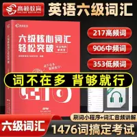 六级词汇 备考2022年6月六级考试黄皮书英语六级真题详解阅读听力词汇