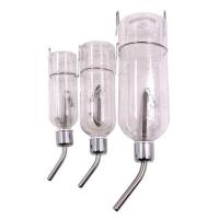 180ml 宠物不锈钢滚珠挂式饮水器仓鼠狗狗自动喝水器兔子水壶宠物用品