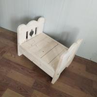 两面护栏 小号53*38(5斤以内宠物) 猫窝窝狗窝四季通用狗狗小床宠物床实木泰迪窝狗狗床猫床狗狗用品