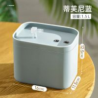 北欧绿小弯头 直插220V 猫咪饮水机喝水流动器宠物狗狗自动饮水器循环不湿嘴喂水神器用品