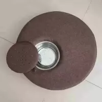 基础棕色 基础套餐(蒲团+镊子姜盘穴位图) 艾灸坐垫艾灸蒲团全身可灸加大艾灸座垫瑜伽馆家用