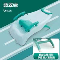 炫彩绿1-10头枕拉伸 儿童洗头躺椅可折叠洗头神器男女宝宝洗头床小孩家用洗头凳加大号