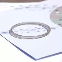 高冰灰一只装 圈口54-55mm 天然玛瑙玉髓冰种高级灰冰细镯叮当镯极细玉镯清甜秀气仙女镯子