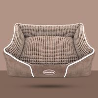 咖啡色玉米粒面料 S:耐药耐刨[建议8斤内] 狗窝四季通用宠物垫子泰迪小型大型犬冬天保暖垫子冬季狗狗用品床