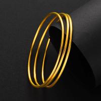 手镯光面三生三三世 60mm 同款三生三世沙金手镯爱心简约不掉色女闺蜜情侣光面手环饰品