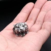 虎头美号11 狮子头戒指男女龙头老虎狼头朋克潮男狮王指环嘻哈摇滚饰品