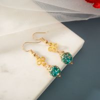 一对耳环+送眉心贴 [瑶遇见神鹿-王者荣耀衍生款]十三余汉服配饰簪子 头饰古风发簪