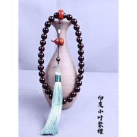 1.2手持(福禄双全款) 金星小叶紫檀佛珠手串108颗男女款情侣创意多圈佛珠手链念珠木珠