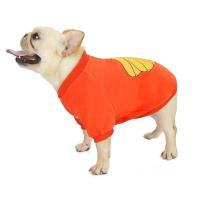 斗牛犬香蕉卫衣-橘红 S-胸围35背长20/约2-6斤 法斗衣服狗狗卫衣秋冬加绒加厚巴哥犬英斗宠物小狗法斗斗牛犬服饰