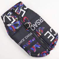 字母红色棉服 S[建议5斤内] 泰迪狗衣服冬装比熊小型犬加厚棉衣背心金毛中大型犬宠物衣服马甲