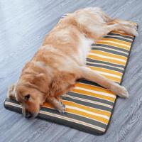四季防水垫(黄色+灰色) S-45*35cm(建议10斤内) 狗狗垫子狗睡垫夏天可拆洗狗垫睡觉用冰垫宠物防水地垫防水凉席