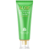 洗面奶120ml 芦荟氨基酸洗面奶男女深层清洁毛孔洁面乳温和补水祛痘保湿霜