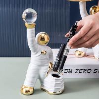太空宇航员摆件 创意宇航员摆件太空人桌面客厅电视柜布置家居装饰饰品钥匙收纳盒