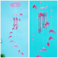 粉色草帽-海豚/ 创意风铃挂件饰品可爱儿童装饰日式卧室房间门饰男女简约生日礼物