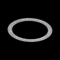 起亚标(鑲鉆) 汽车方向盘标贴奥迪奔驰宝马大众本田丰田创意内饰改装镶钻贴闪砖