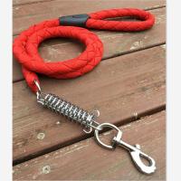 L号-大型 红色单绳(不含项圈) 狗狗牵引绳金毛中大型犬拉布拉多遛狗绳子项圈阿拉斯加大狗绳链子