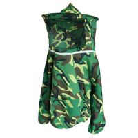 迷彩一件 蜂衣防蜂衣全套透气蜜蜂衣服半身养蜂衣服抓蜂衣服蜂衣防蜂服峰衣