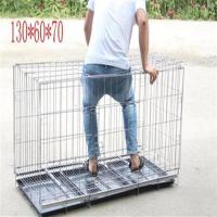北京天津河北 长60宽43高50厘米 角钢狗笼泰迪猫笼子狗笼子中型犬猫笼狗笼兔笼鸡笼 狗窝 狗围栏