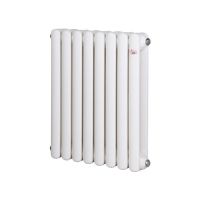 壁厚1.8中心距30厘米单根价格 暖气片家用钢二柱散热器水暖散热片大水道5025集中供暖壁挂式客厅