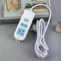 ***公小牛***[7孔]总控开关 **无*xian*款 ** 小牛牛插座家用带线三项插座板带长线拖线板插板防雷击
