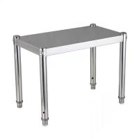 一层40高(1个板子和4根立柱) 长度40宽40(尺寸很小) 煤气灶架不锈钢厨房置物架收纳储物台面单层烤箱液化灶台电磁炉