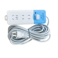 坚野/全长3米 坚野两项插头插线板两孔2脚插座插排长线插板带线学生3米拖线板