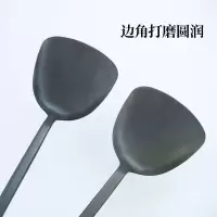 手工铁锅铲家用厨房传统老实锅铲无涂层不易粘长木柄防烫一体锻造