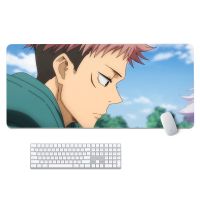 M-023[图示90x40cm] 800x300x3mm 鼠标垫超大咒术回战动漫周边男宿舍家用办公游戏书桌垫防水键盘垫