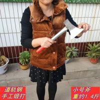 小号斧子 手工锻打斧子 锰钢淬火斧头 家用斧砍树工具砍柴户外开山劈柴神器