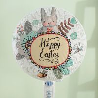 DFS-001 Happy 萌兔 全包式风扇罩防尘罩各品牌通用圆形松紧带储物罩可爱儿童防夹手罩