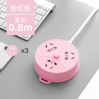 单独插座(无台灯赠品)纯铜带线 米[送手机支架] 其他 多功能LED护眼台灯学习床头夜灯插座转换器卧室USB充电插头排插