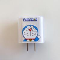 苹果20w[挥手叮当猫]单壳 叮当猫苹果20w数据线保护套iPhone13充电器12软壳11pro镭射防断绳