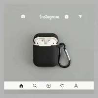 睿智黑+防丢挂钩 i9s i11任天堂游戏机苹果airpods2耳机保护套i12中华i9s大哥大耳机包