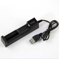 充电器 小太阳强光手电筒专用18650锂电池2800mAh3.7V可充电电池