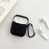 炫酷黑+指环 苹果AirPods1/2代 通用 苹果AirPods耳机保护套1/2代耳机卡通创意可爱二代简约Pro保护壳