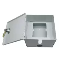 电瓶车充电箱 带锁(空箱)_随机发1坏的 电瓶车充电专用电源箱带锁户外防水防盗86型插座防水保护盒充电桩