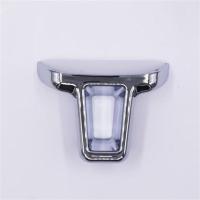 A款[亮光银]6点-单个 大众13朗逸桑塔纳捷达宝来POLO速腾方向盘亮片内饰改装装饰贴亮条