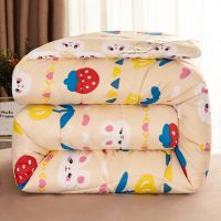 草莓兔子 100*150cm[随机夏被] 冬被加厚水洗棉被芯立体保暖冬棉被被子学生宿舍单人双人春秋被褥