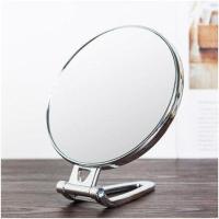 圆形 高清化妆镜吸盘双面镜子放大化妆镜学生梳妆台式随身
