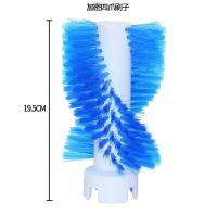 加密四爪刷子(19.5cm) 洗鞋机毛刷小型迷你刷鞋机刷子改造洗衣机洗鞋不伤鞋面